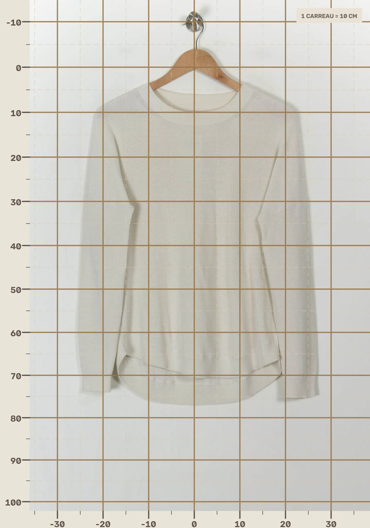Pull Blanc - Taille M/38 de la marque Zadig&amp;Voltaire | PARAD120686 - Vendu par Paradigme - Image 4