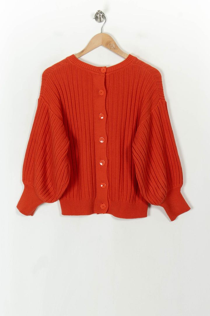 Pull Orange - Taille M/38 de la marque Sessùn | PARAD120690 - Vendu par Paradigme - Image 5