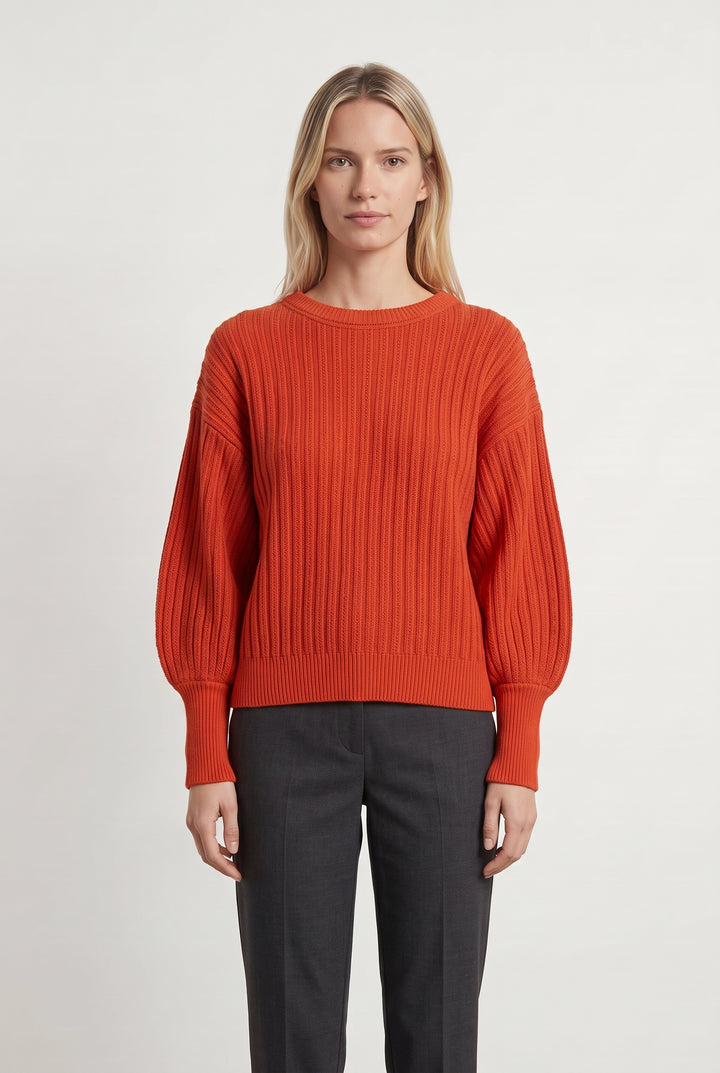 Pull Orange - Taille M/38 de la marque Sessùn | PARAD120690 - Vendu par Paradigme - Image 1