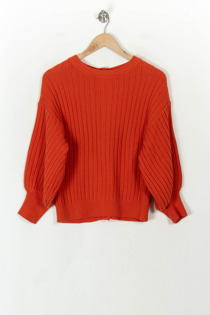 Pull Orange - Taille M/38 de la marque Sessùn | PARAD120690 - Vendu par Paradigme - Image 2