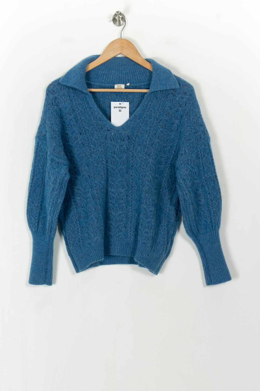 Pull Bleu - Taille S/36 de la marque Marie Sixtine | PARAD120693 - Vendu par Paradigme - Image 2