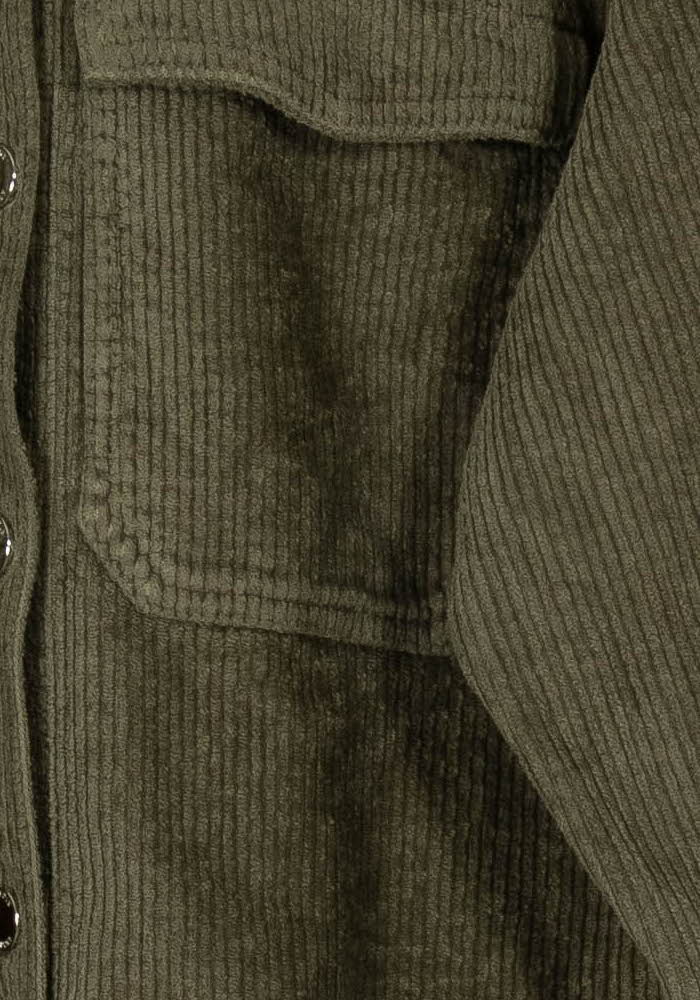 Chemise Verte - Taille L/40 de la marque Claudie Pierlot | PARAD120696 - Vendu par Paradigme - Image 3