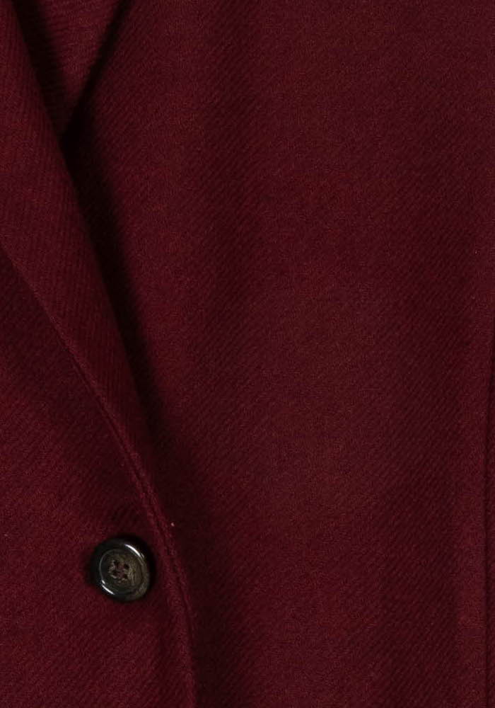 Manteau Bordeaux - Taille S/36 de la marque Kookai | PARAD120697 - Vendu par Paradigme - Image 3