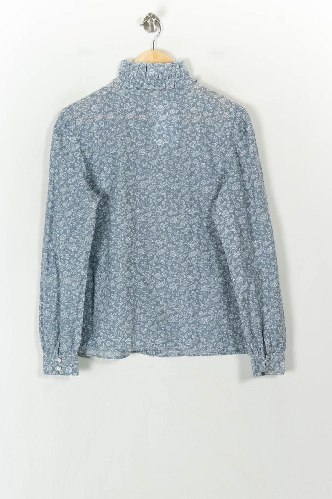 Chemise Bleue - Taille L/40 de la marque Sézane | PARAD120699 - Vendu par Paradigme - Image 5