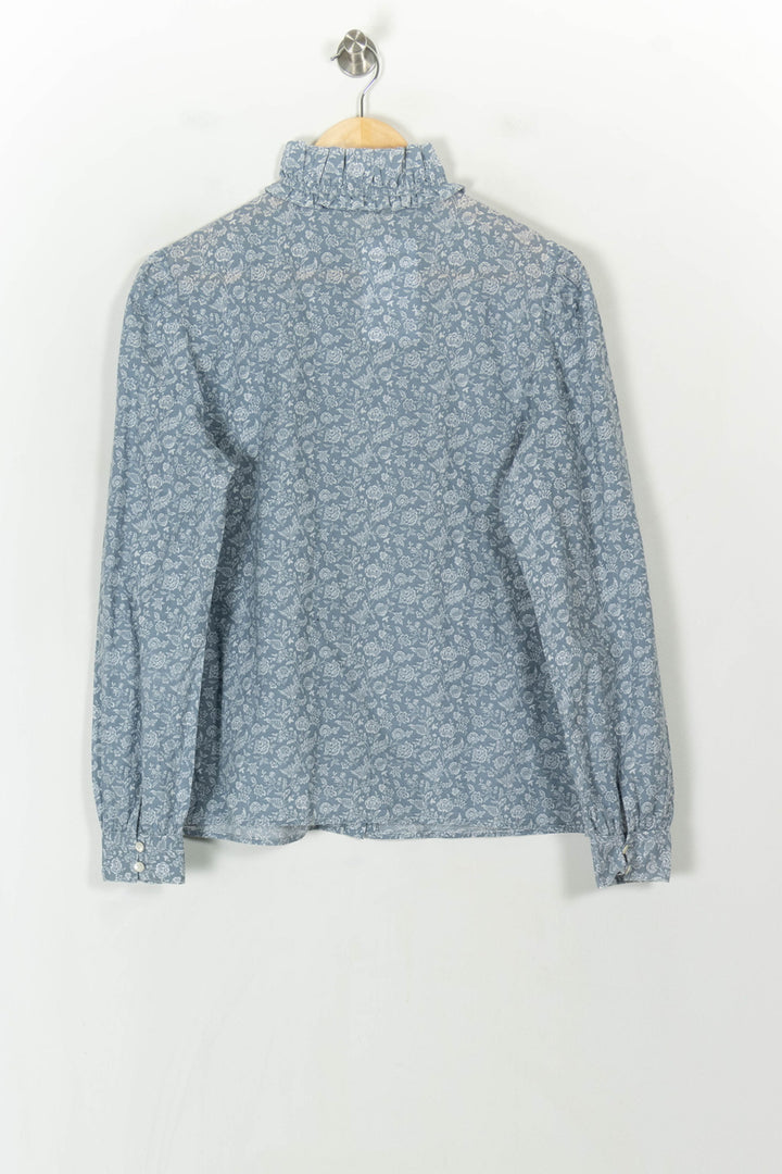 Chemise Bleue - Taille L/40 de la marque Sézane | PARAD120699 - Vendu par Paradigme - Image 5