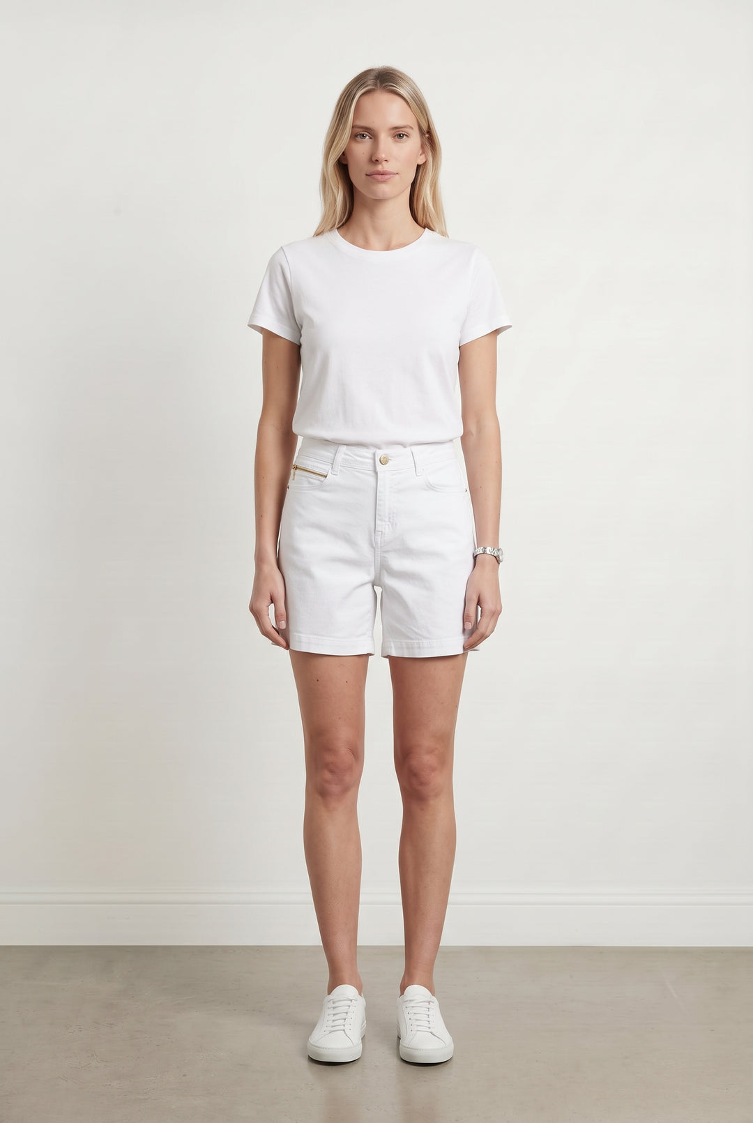 Short Blanc - Taille S/36 de la marque Maison 123 | PARAD120705 - Vendu par Paradigme - Image 1