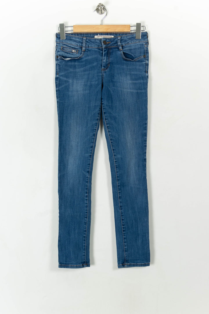 Jean Slim Bleu - Taille S/36 de la marque Comptoir des Cotonniers | PARAD120712 - Vendu par Paradigme - Image 2
