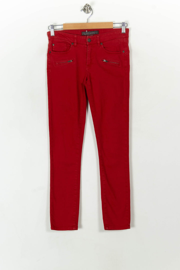 Jean Rouge - Taille S/36 de la marque IKKS | PARAD120713 - Vendu par Paradigme - Image 2