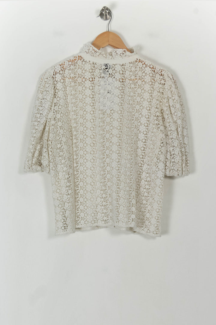 Blouse Blanche - Taille L/40 de la marque Petite Mendigote | PARAD120719 - Vendu par Paradigme - Image 5