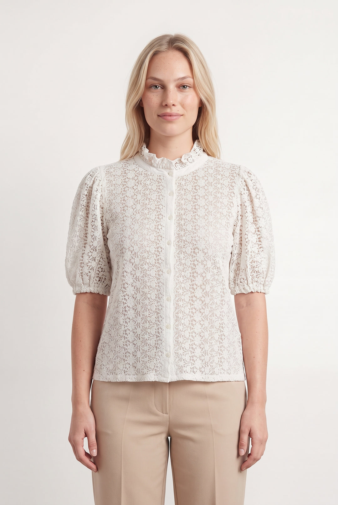Blouse Blanche - Taille L/40 de la marque Petite Mendigote | PARAD120719 - Vendu par Paradigme - Image 1