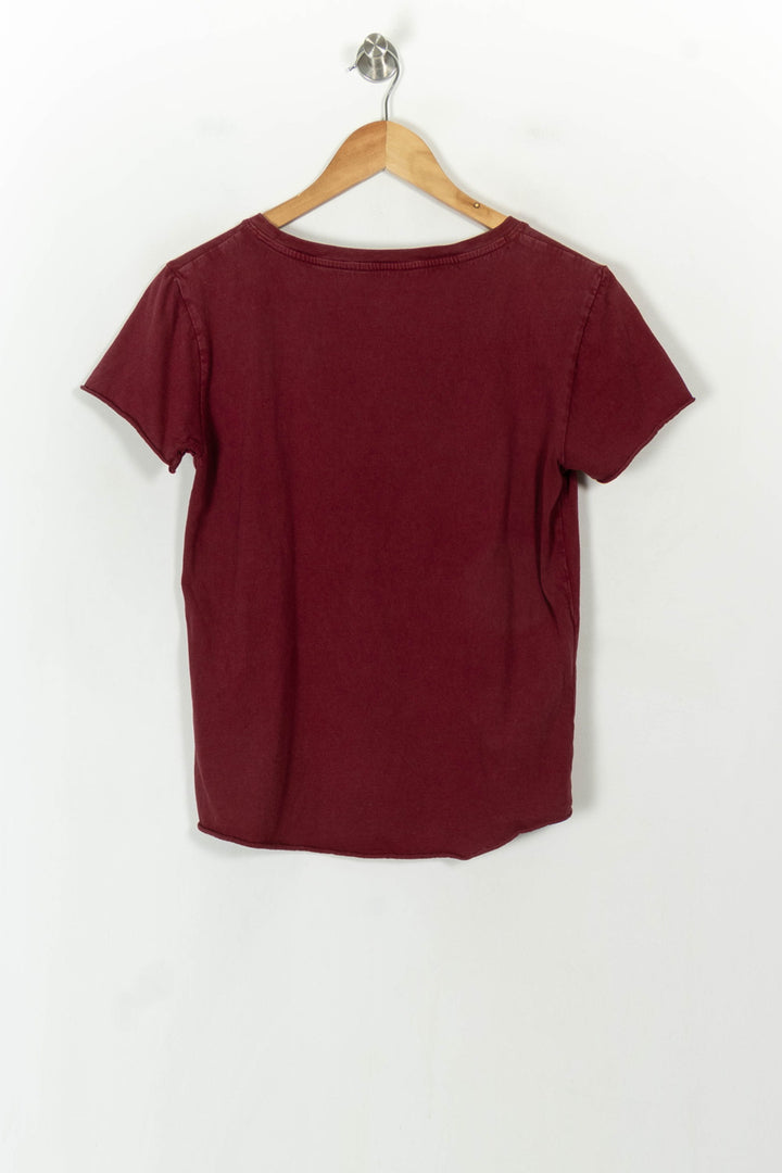Tee-shirt Rouge - Taille S/36 de la marque Léon &amp; Harper | PARAD120726 - Vendu par Paradigme - Image 5