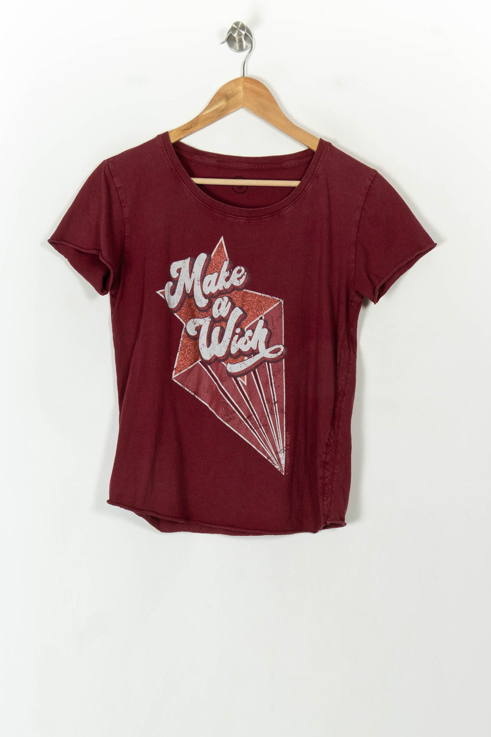 Tee-shirt Rouge - Taille S/36 de la marque Léon & Harper | PARAD120726 - Vendu par Paradigme - Image 2