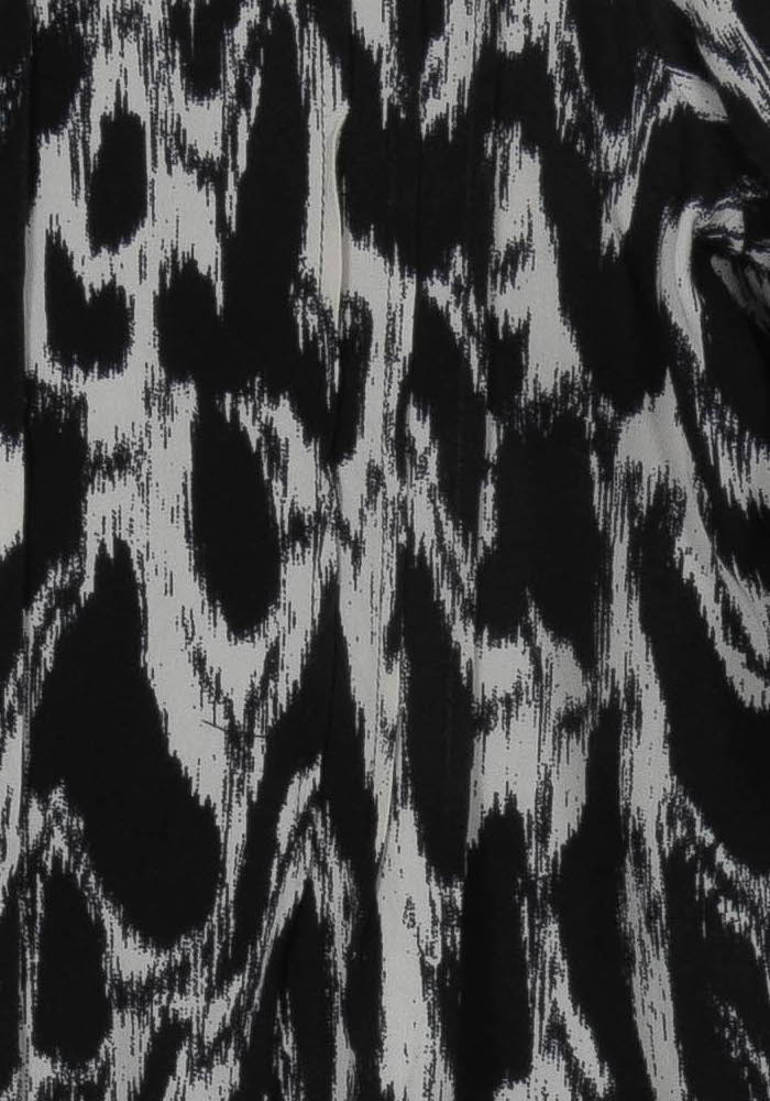 Blouse Noire et Blanche - Taille M/38 de la marque La Fée Maraboutée | PARAD120727 - Vendu par Paradigme - Image 3