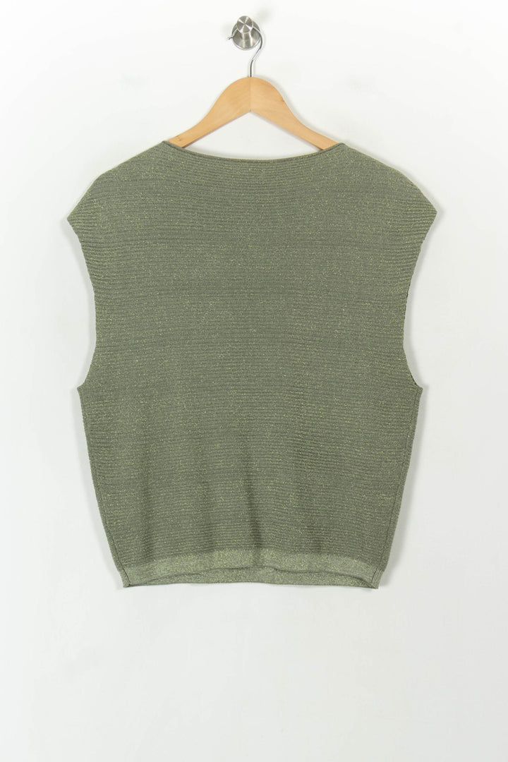 Débardeur Vert - Taille S/36 de la marque Bellerose | PARAD120728 - Vendu par Paradigme - Image 5