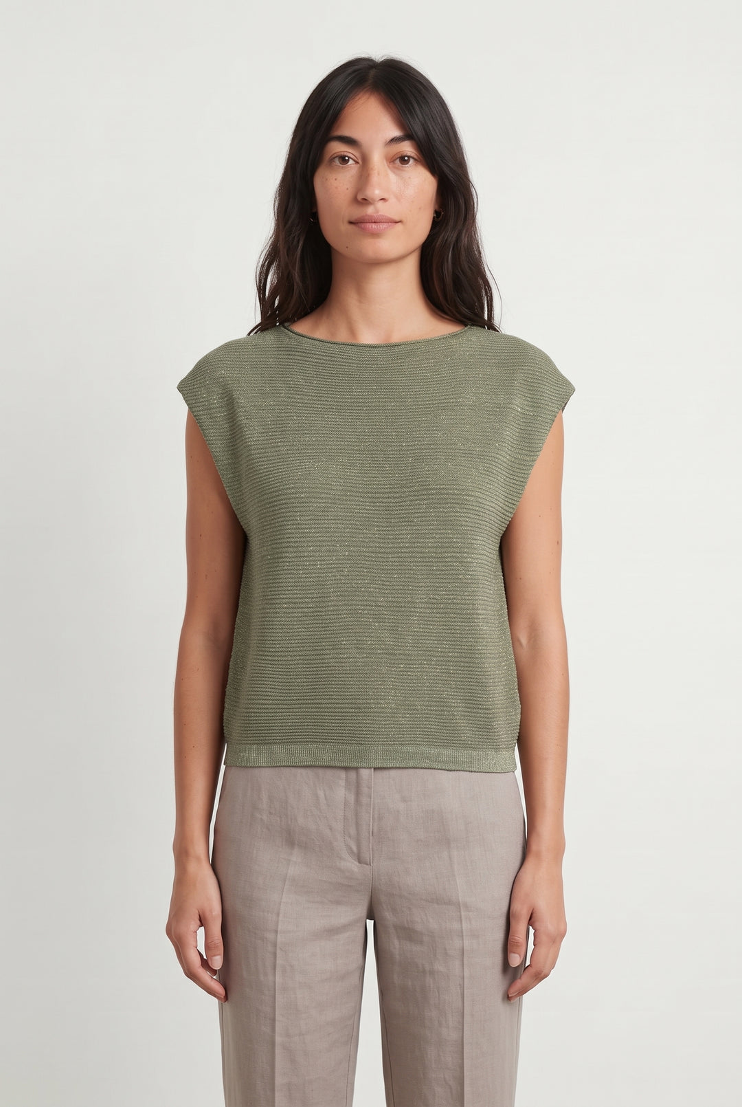 Débardeur Vert - Taille S/36 de la marque Bellerose | PARAD120728 - Vendu par Paradigme - Image 1