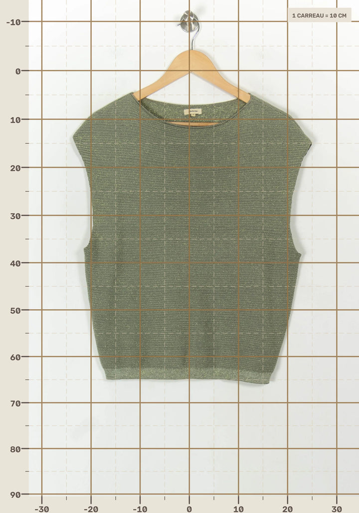 Débardeur Vert - Taille S/36 de la marque Bellerose | PARAD120728 - Vendu par Paradigme - Image 4