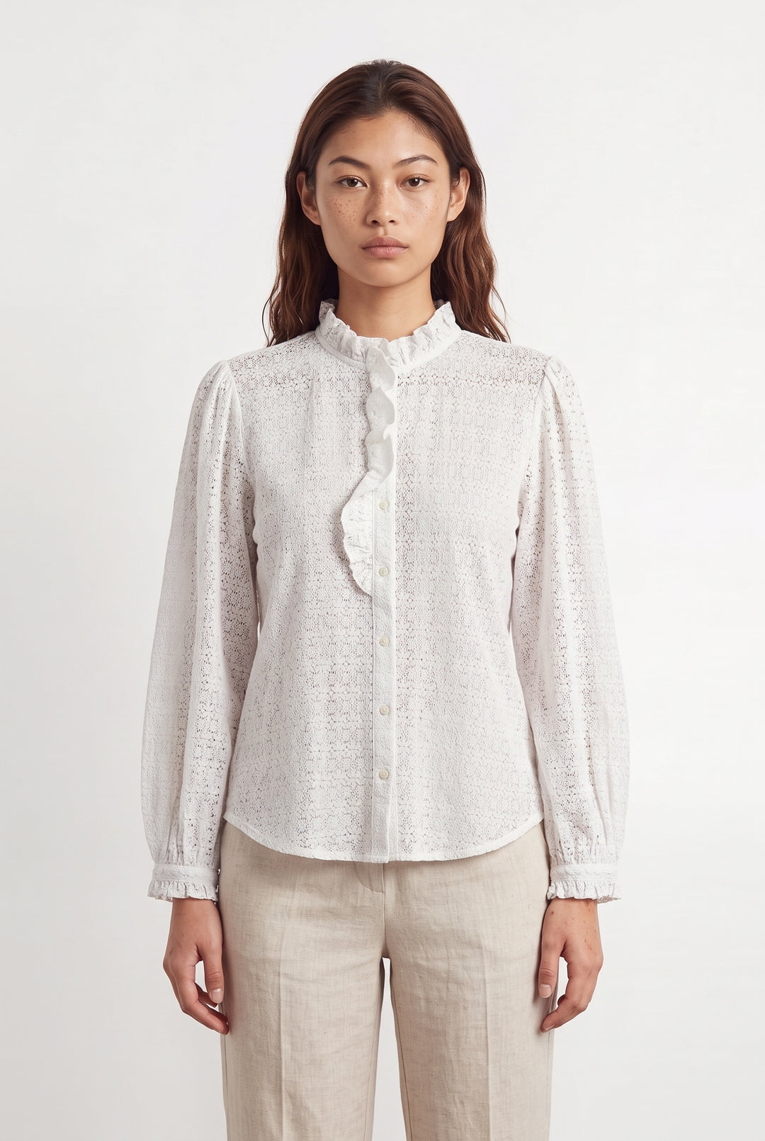 Blouse Blanche - Taille S/36 de la marque Petite Mendigote | PARAD120729 - Vendu par Paradigme - Image 1