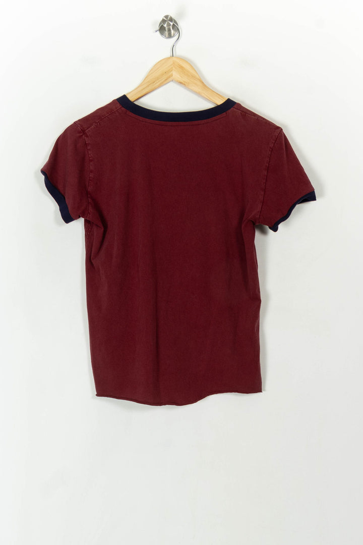 Tee-shirt Rouge et Bleu - Taille S/36 de la marque Léon &amp; Harper | PARAD120731 - Vendu par Paradigme - Image 5