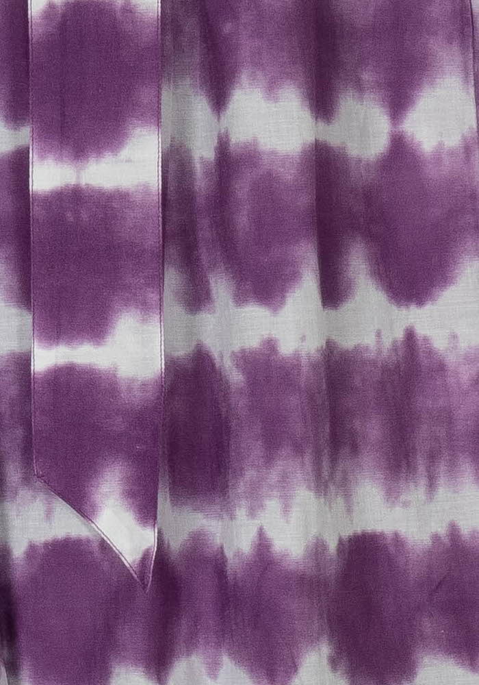 Pantalon Large Violet et Blanc - Taille M/38 de la marque Petite Mendigote | PARAD120735 - Vendu par Paradigme - Image 3