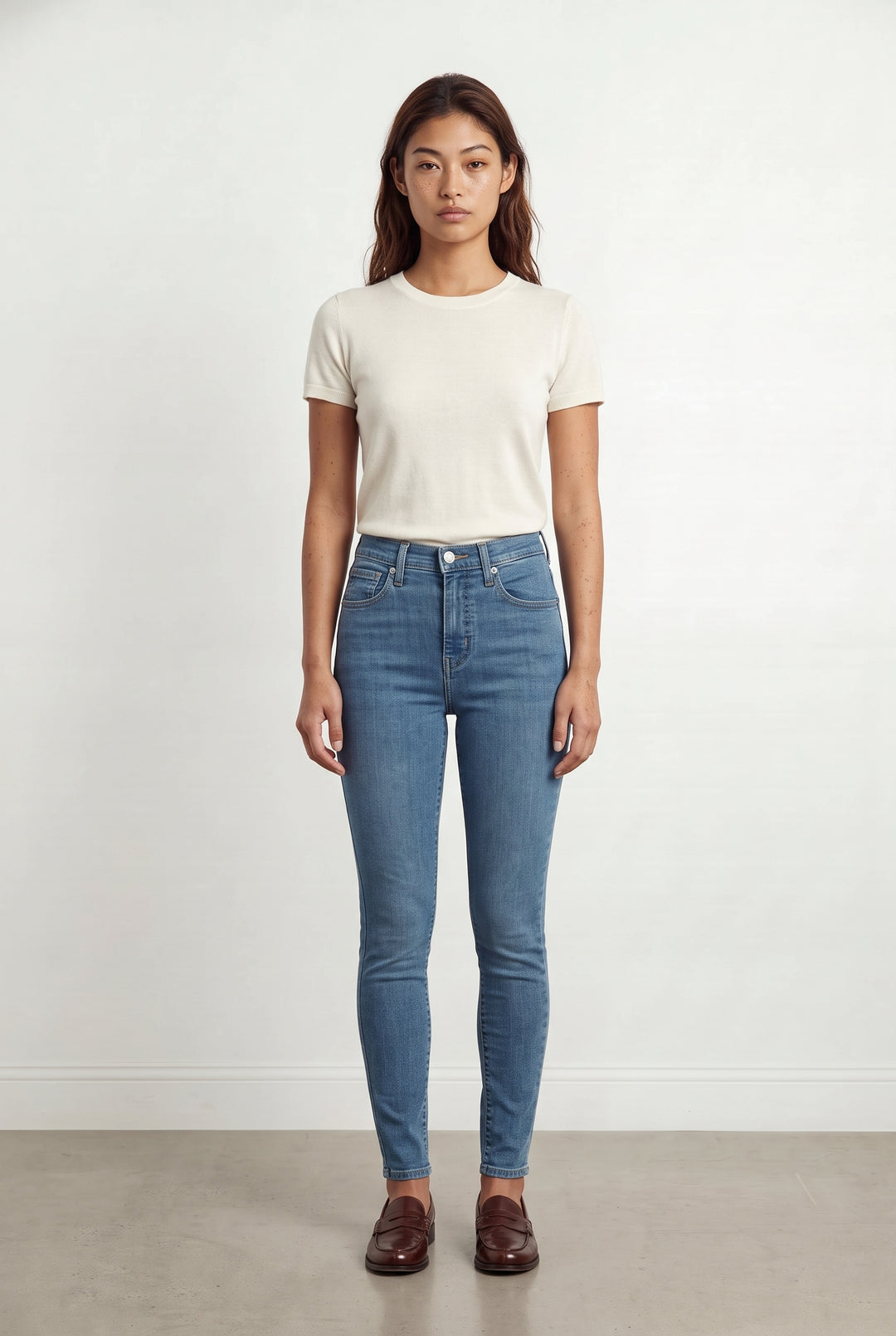 Jean Skinny Bleu - Taille S/36 de la marque Levi's | PARAD120739 - Vendu par Paradigme - Image 1