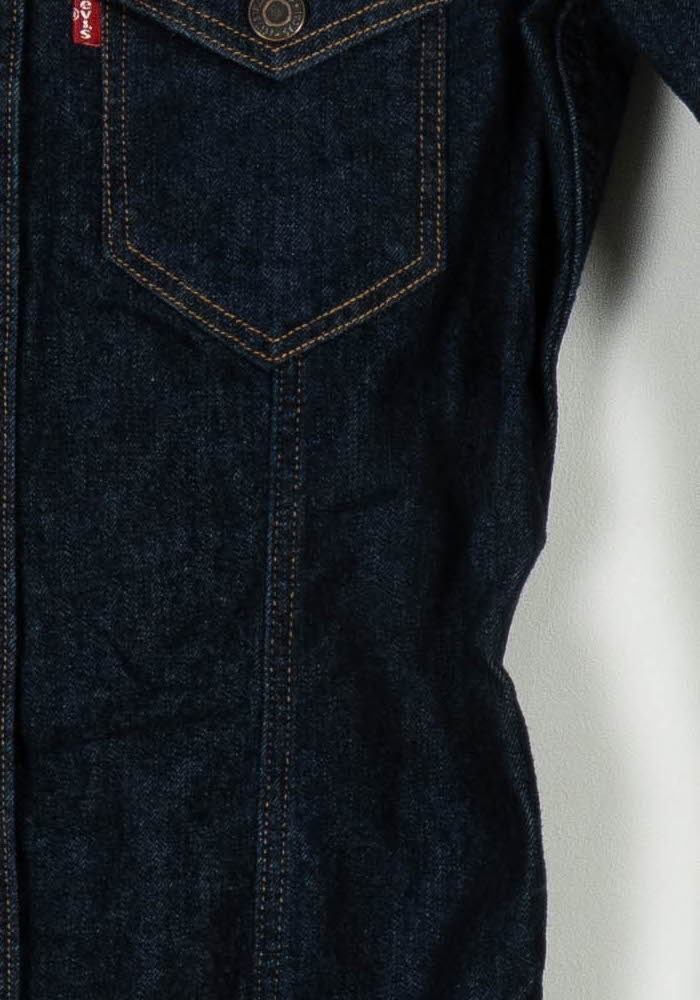 Robe Chemise Bleue - Taille XS/34 de la marque Levi&