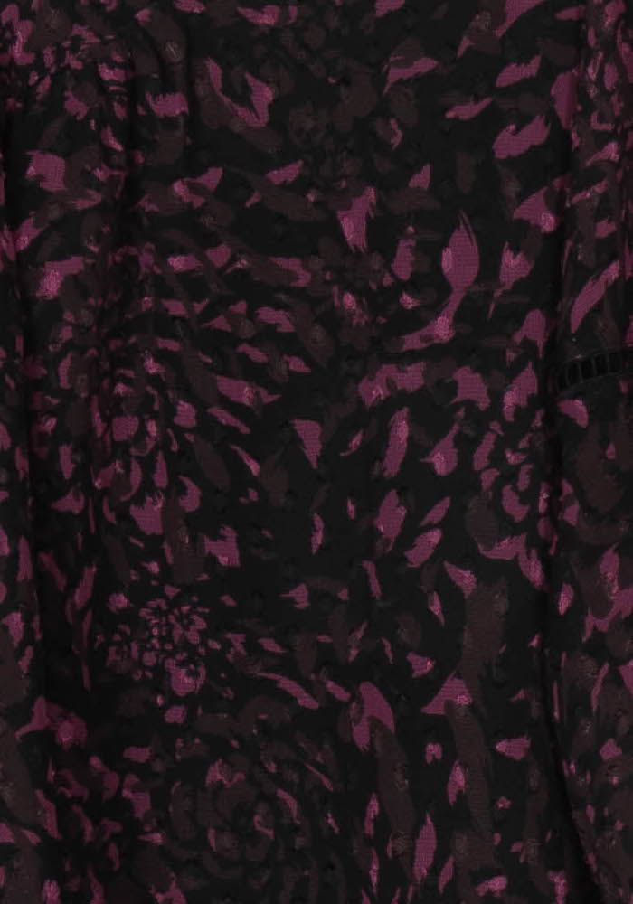 Blouse Noire et Rose - Taille M/38 de la marque IKKS | PARAD120741 - Vendu par Paradigme - Image 3
