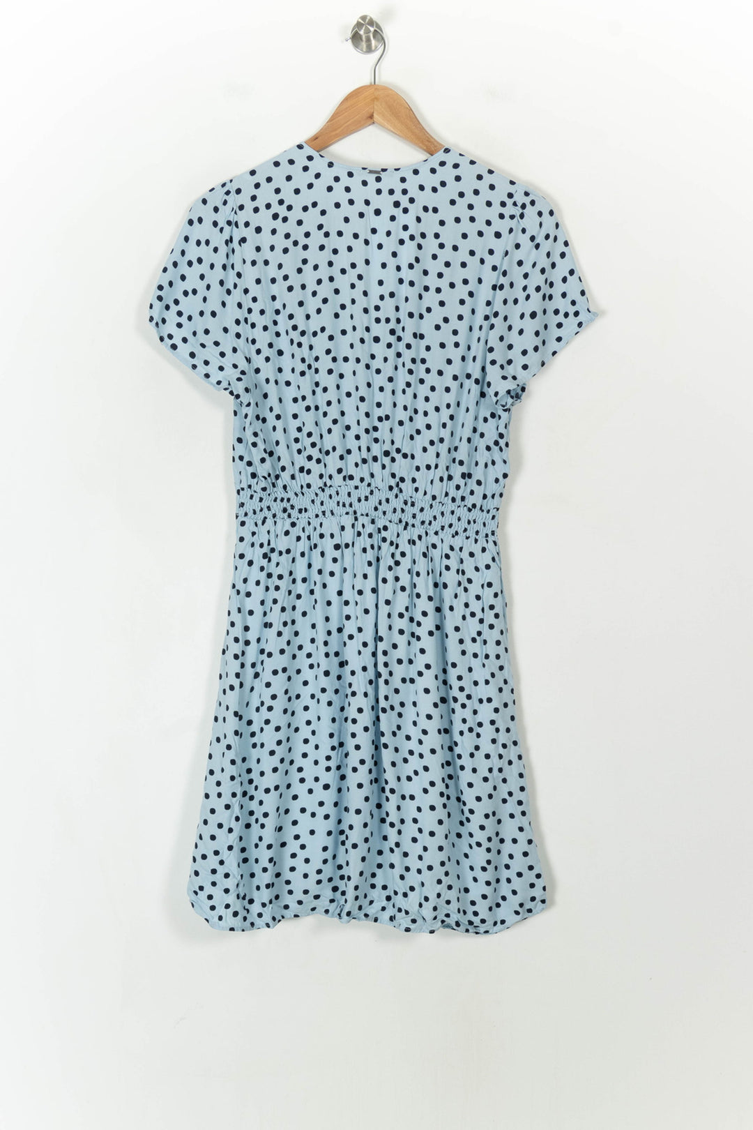 Robe Courte Bleu à Pois Noirs - Taille L/40 de la marque IKKS | PARAD120742 - Vendu par Paradigme - Image 5