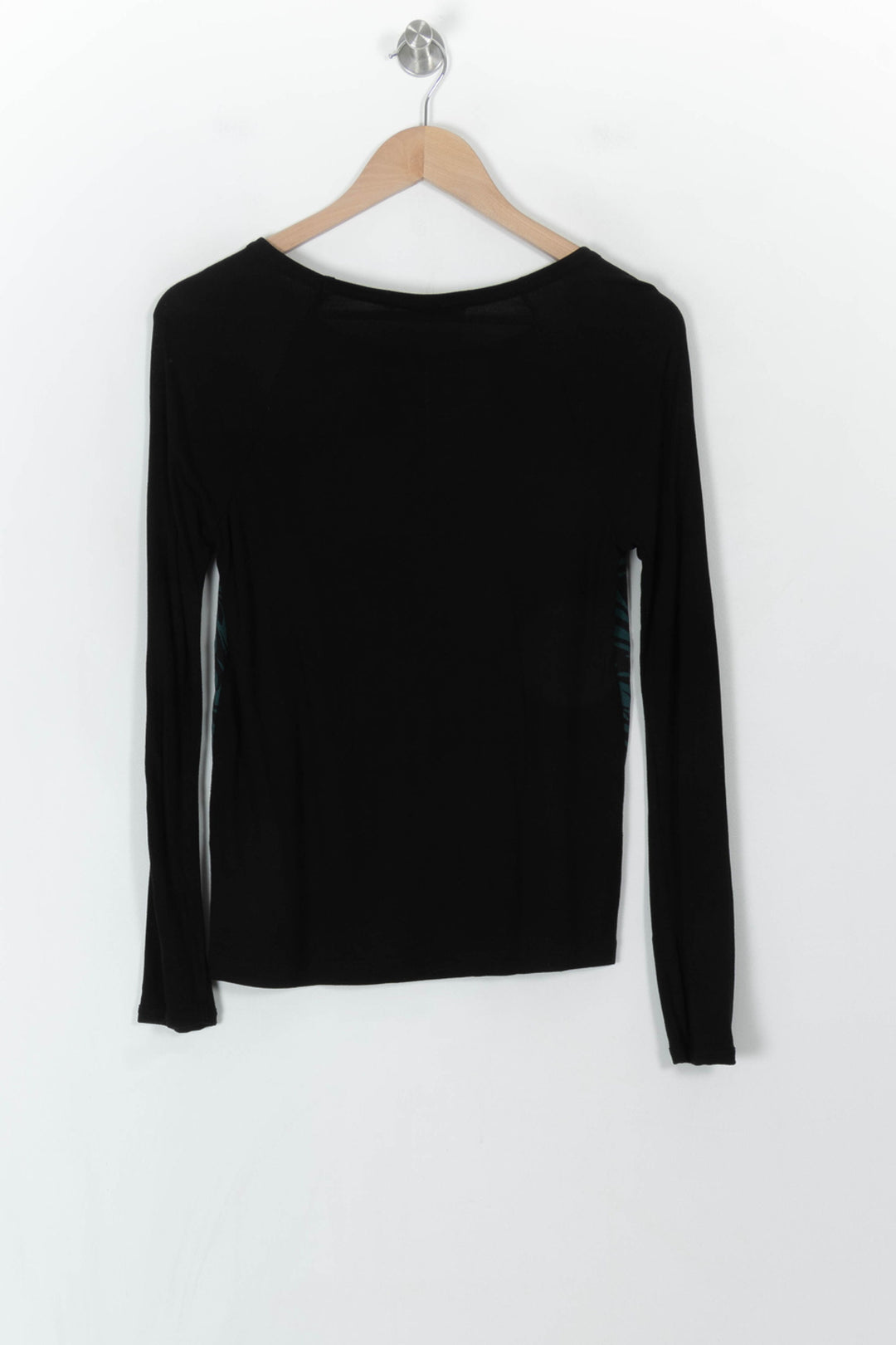 Sweat Noir et Vert - Taille S/36 de la marque La Fée Maraboutée | PARAD120748 - Vendu par Paradigme - Image 5