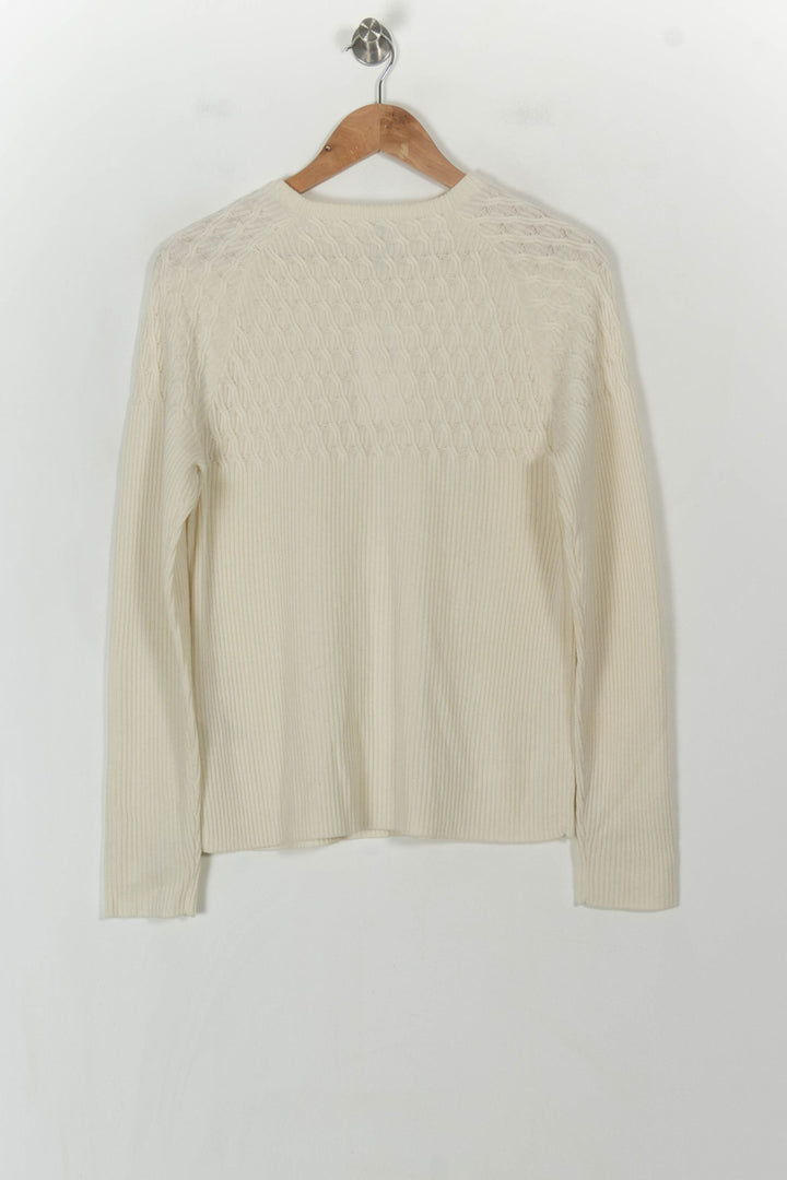 Pull Blanc - Taille XXL/44 de la marque Indies | PARAD120758 - Vendu par Paradigme - Image 5