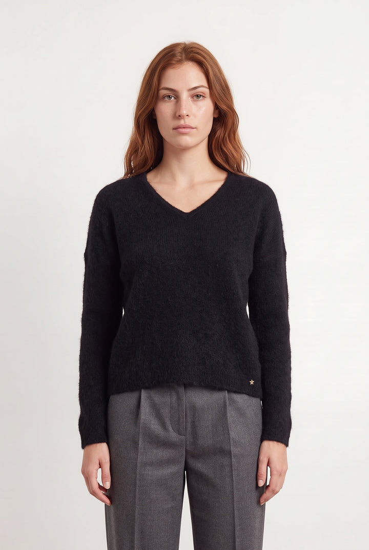 Pull Noir - Taille S/36 de la marque Des petits hauts | PARAD120761 - Vendu par Paradigme - Image 1