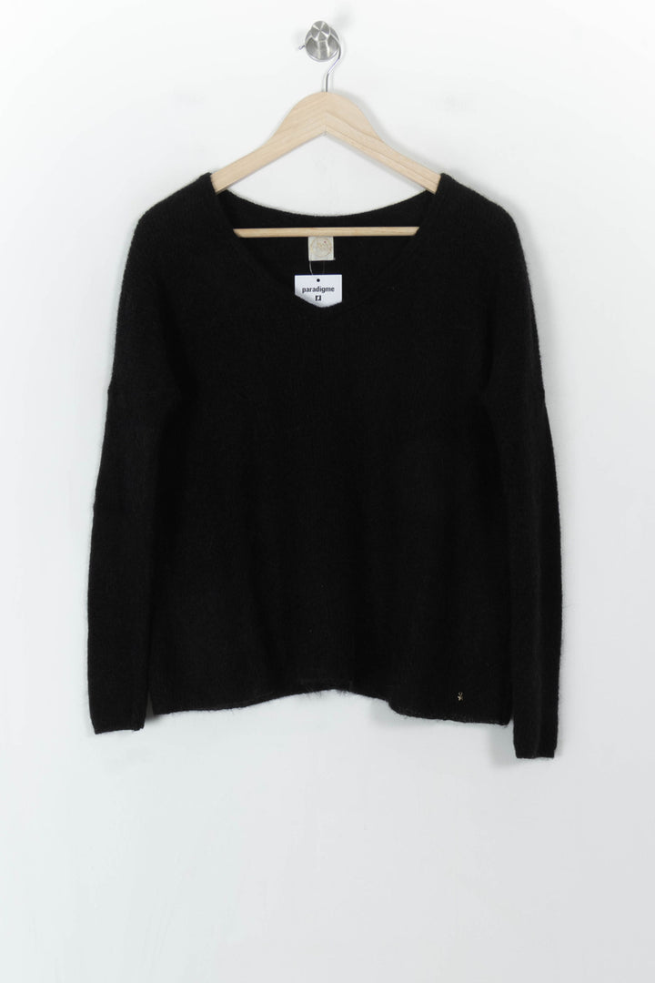 Pull Noir - Taille S/36 de la marque Des petits hauts | PARAD120761 - Vendu par Paradigme - Image 2