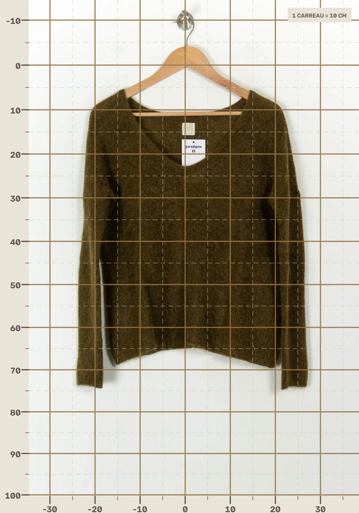 Pull Vert - Taille S/36 de la marque Des petits hauts | PARAD120762 - Vendu par Paradigme - Image 4
