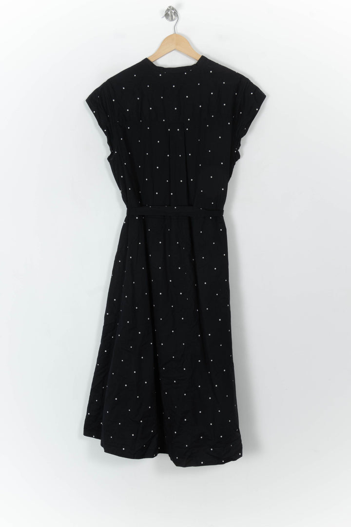 Robe longue noire à pois blancs - Taille L/40 de la marque Comptoir des Cotonniers | PARAD120768 - Vendu par Paradigme - Image 5