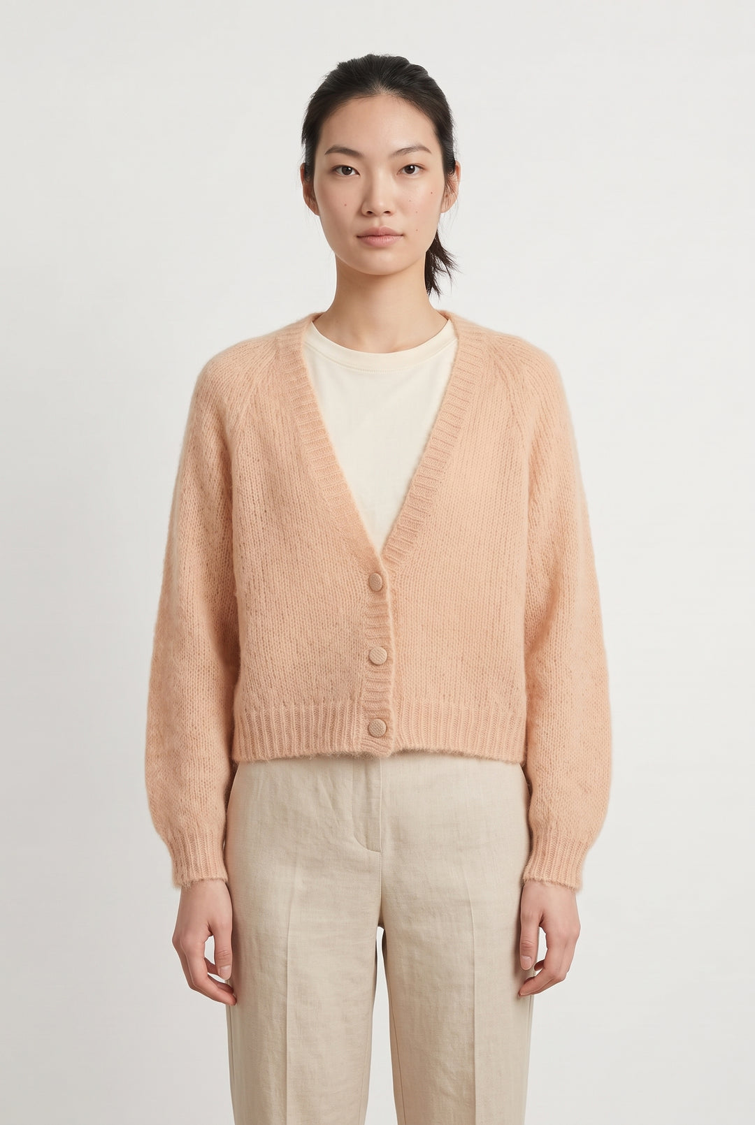 Cardigan Rose - Taille XS/34 de la marque Des petits hauts | PARAD120769 - Vendu par Paradigme - Image 1