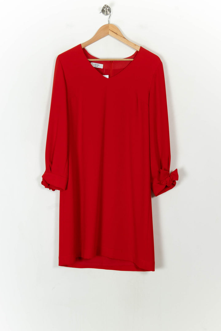 Robe Rouge - Taille L/40 de la marque Weill | PARAD120771 - Vendu par Paradigme - Image 2