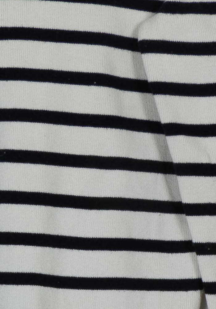 Marinière Blanche et Noire - Taille S/36 de la marque Caroll | PARAD120773 - Vendu par Paradigme - Image 3