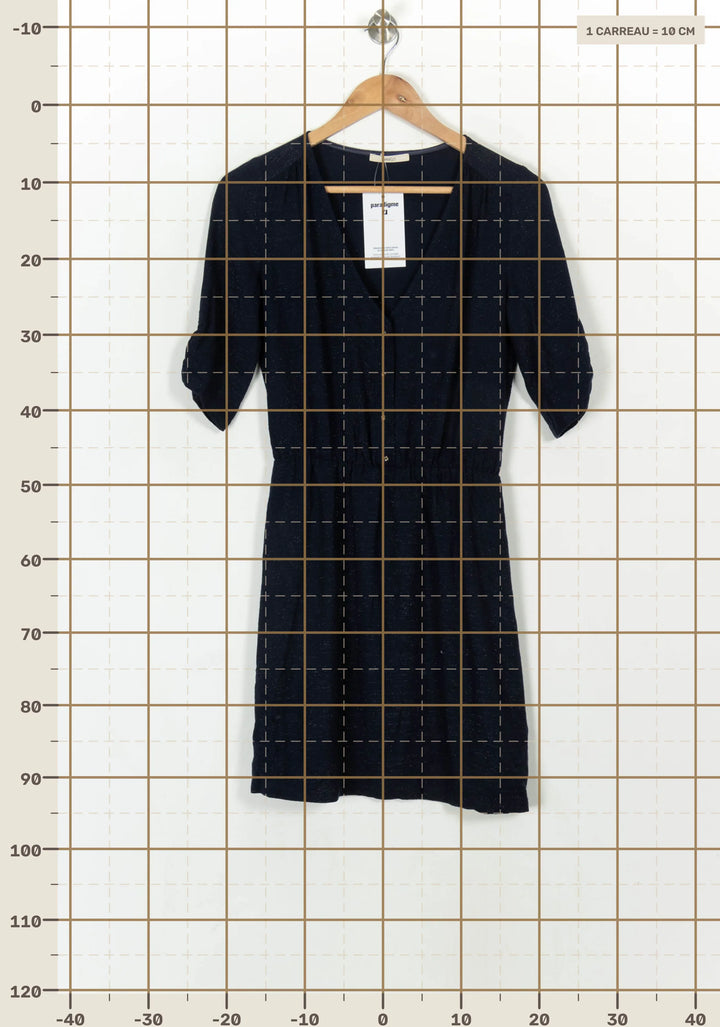 Robe Bleu - Taille XS/34 de la marque Sessùn | PARAD120775 - Vendu par Paradigme - Image 4