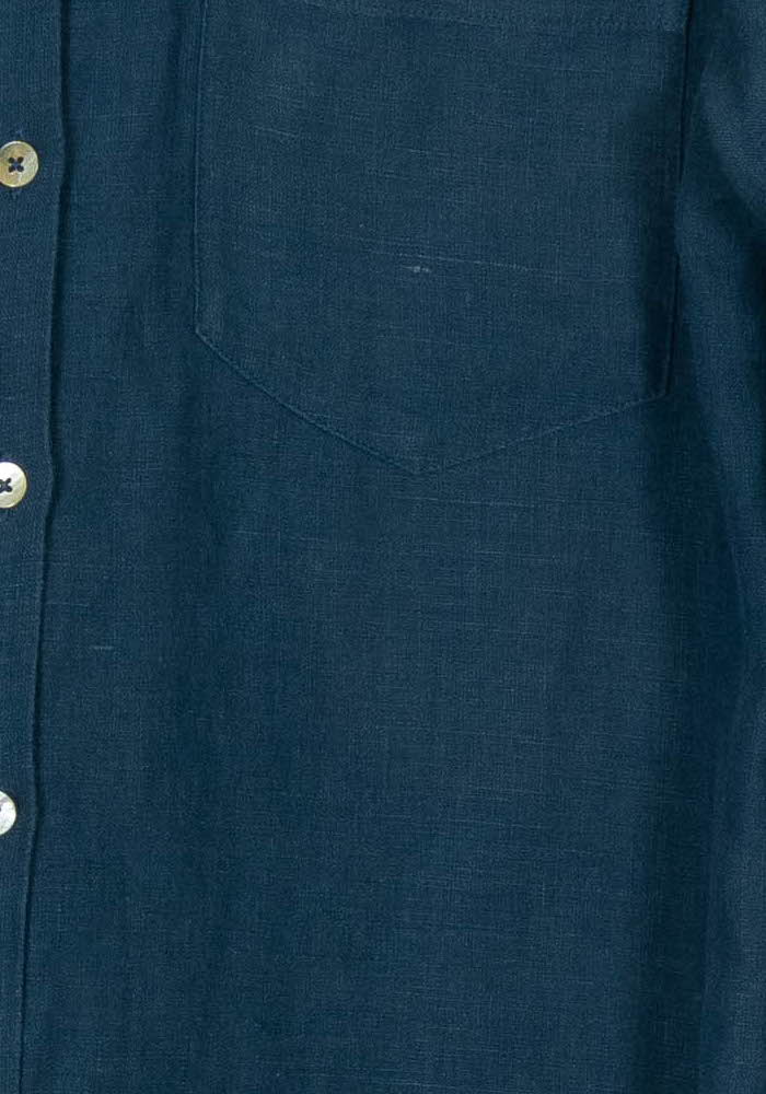 Robe chemise bleue - Taille M/38 de la marque Maison 123 | PARAD120779 - Vendu par Paradigme - Image 3