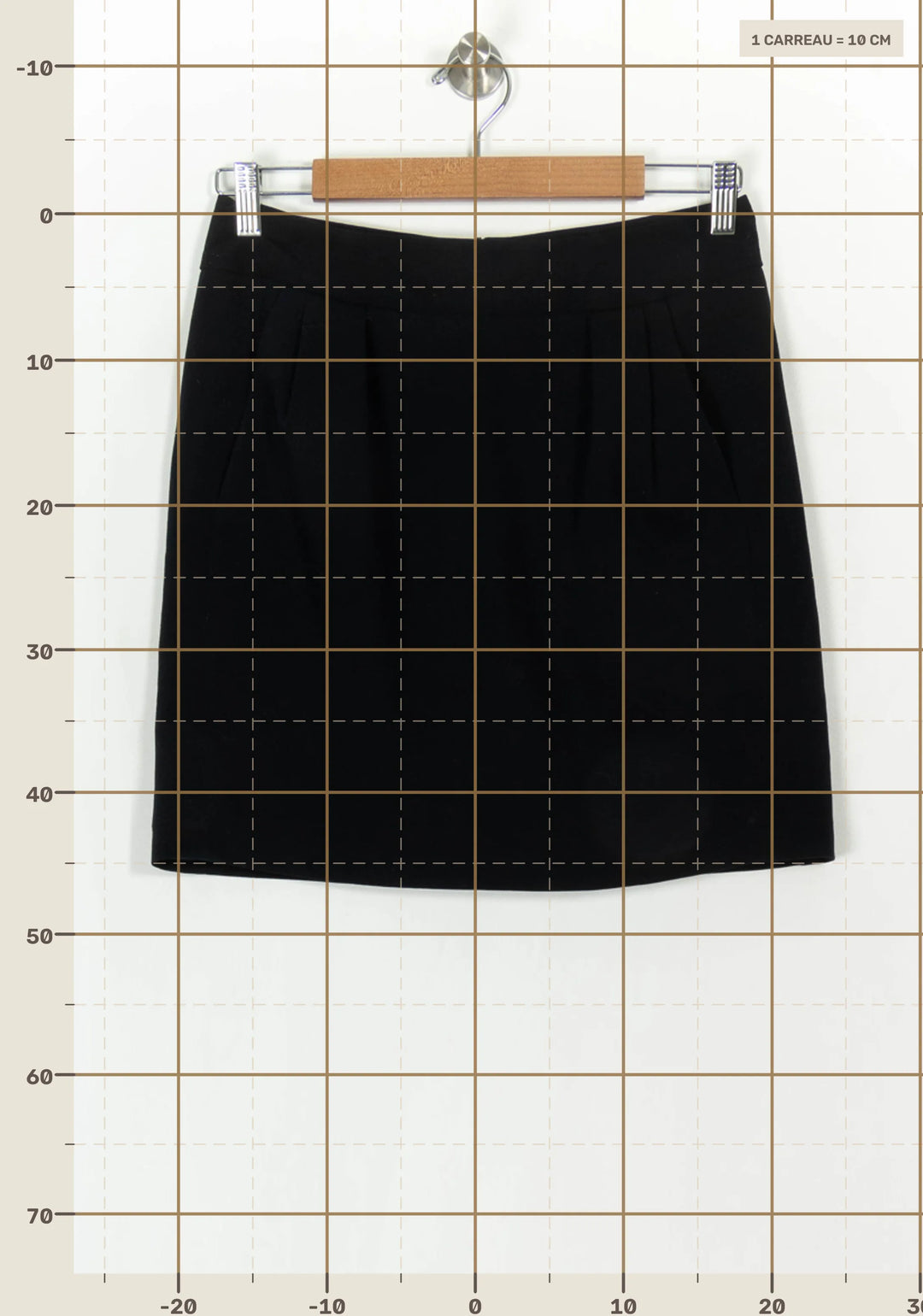 Jupe Noire - Taille M/38 de la marque Kookai | PARAD120783 - Vendu par Paradigme - Image 4
