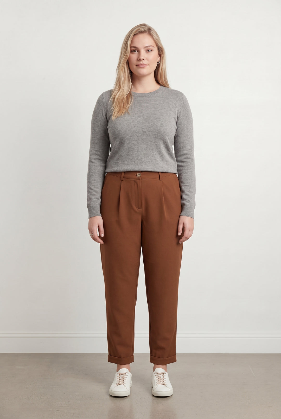 Pantalon Marron - Taille XXL/44 de la marque La Fée Maraboutée | PARAD120784 - Vendu par Paradigme - Image 1