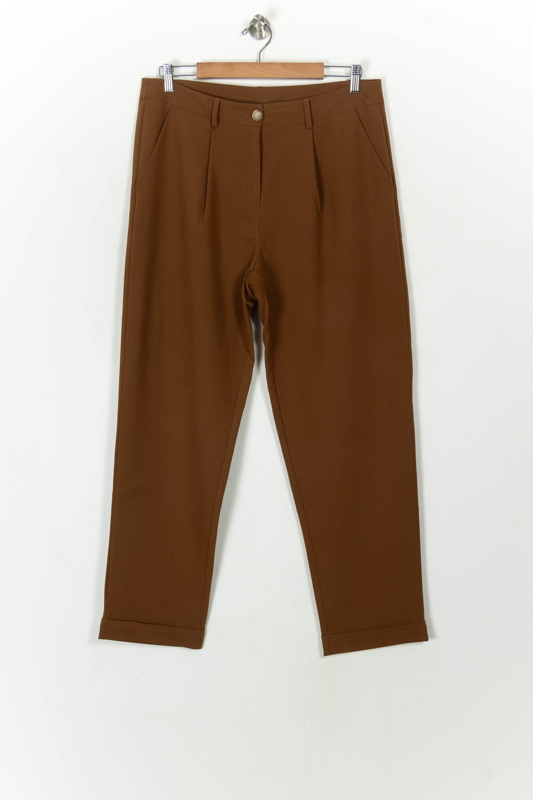 Pantalon Marron - Taille XXL/44 de la marque La Fée Maraboutée | PARAD120784 - Vendu par Paradigme - Image 2