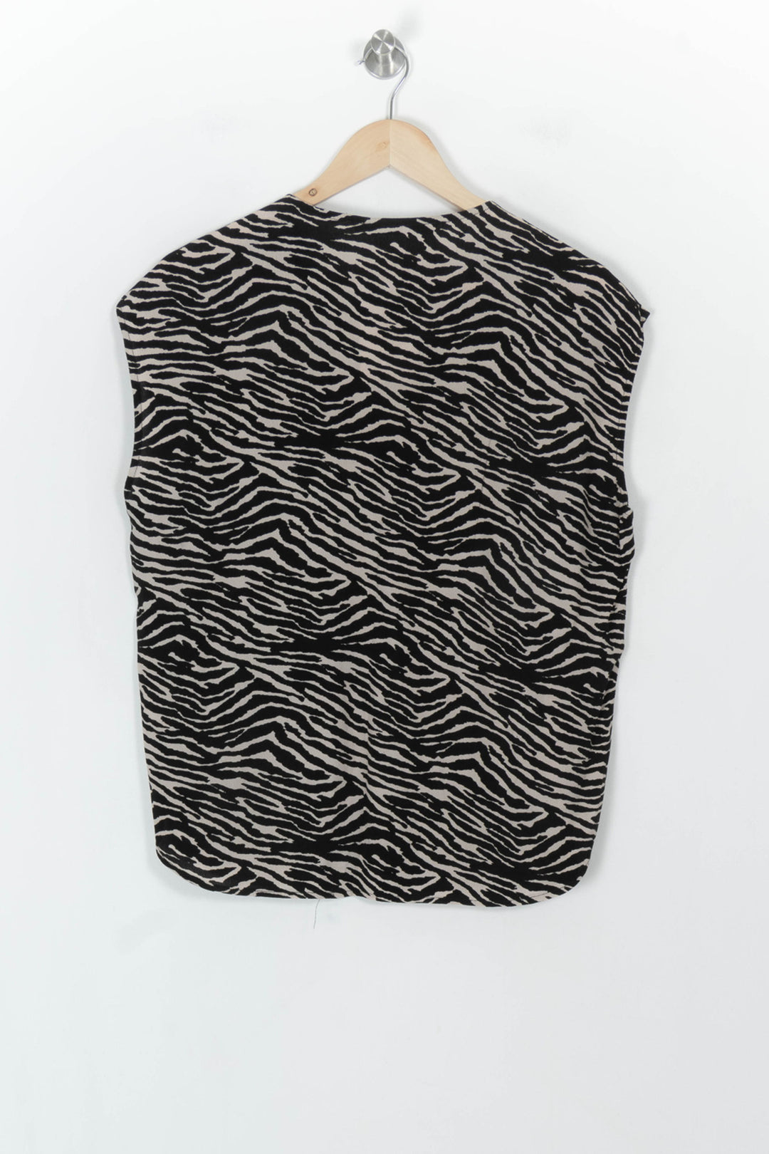 Blouse Noire et Beige - Taille XXL/44 de la marque La Fée Maraboutée | PARAD120789 - Vendu par Paradigme - Image 5