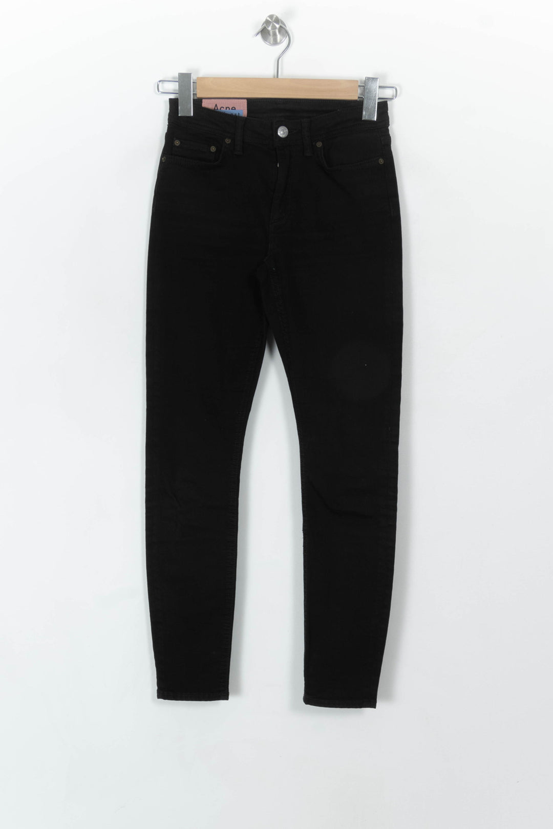 Jean Skinny Noir - Taille S/36 de la marque Acne Studios | PARAD120790 - Vendu par Paradigme - Image 2