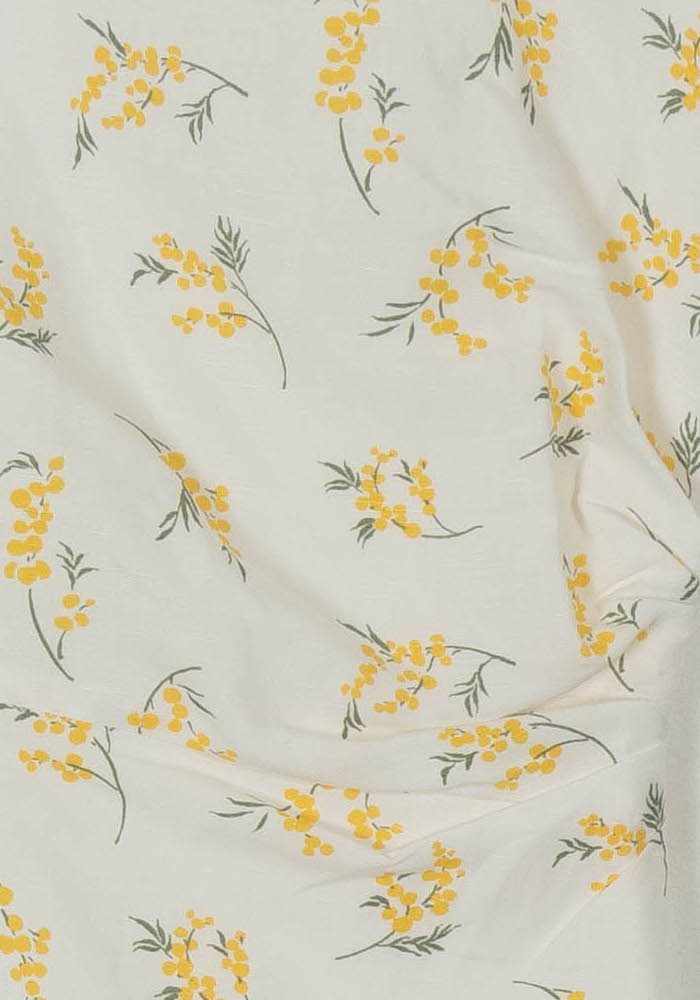 Robe Courte Blanche et Jaune - Taille XL/42 de la marque Claudie Pierlot | PARAD120793 - Vendu par Paradigme - Image 3