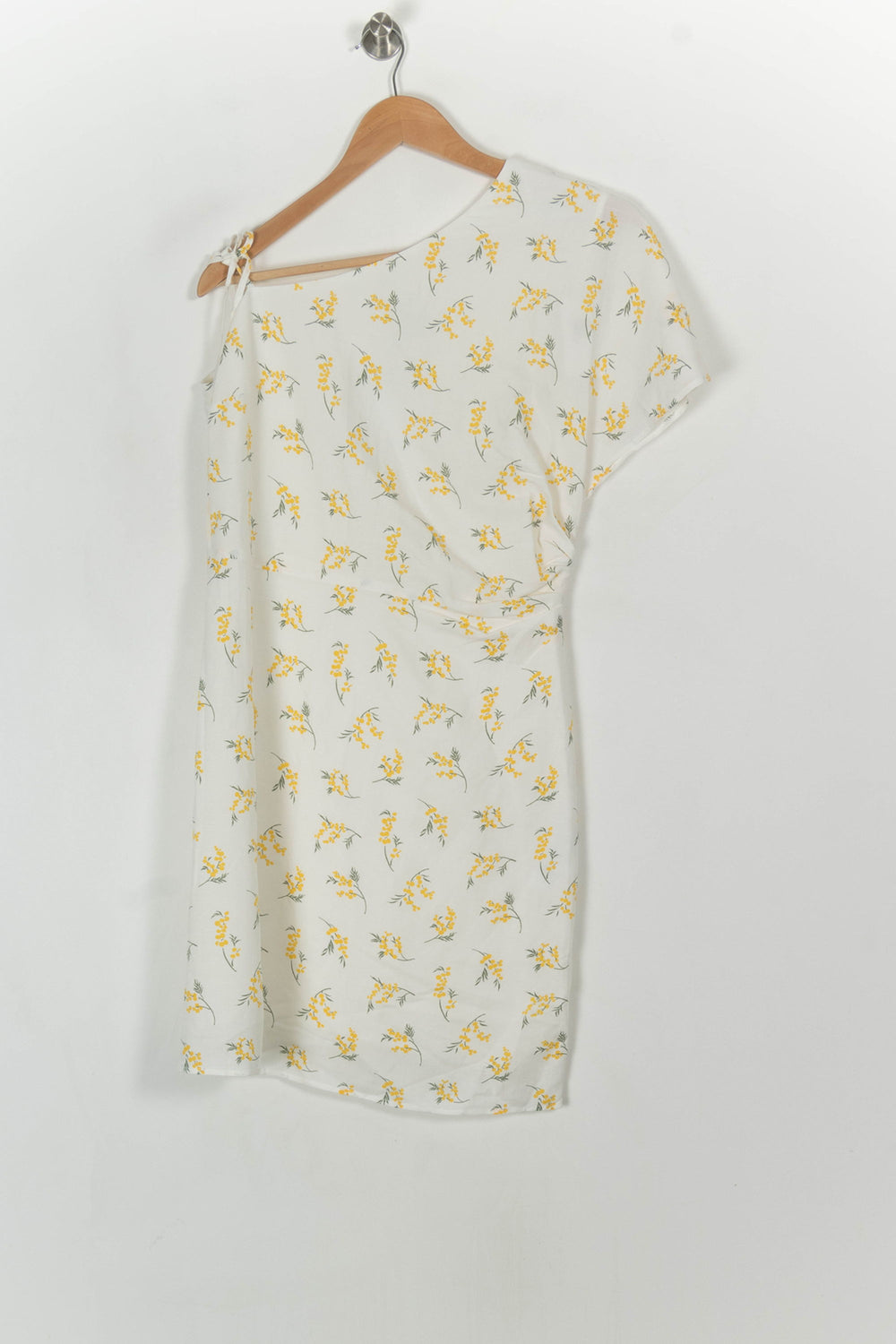 Robe Courte Blanche et Jaune - Taille XL/42 de la marque Claudie Pierlot | PARAD120793 - Vendu par Paradigme - Image 2