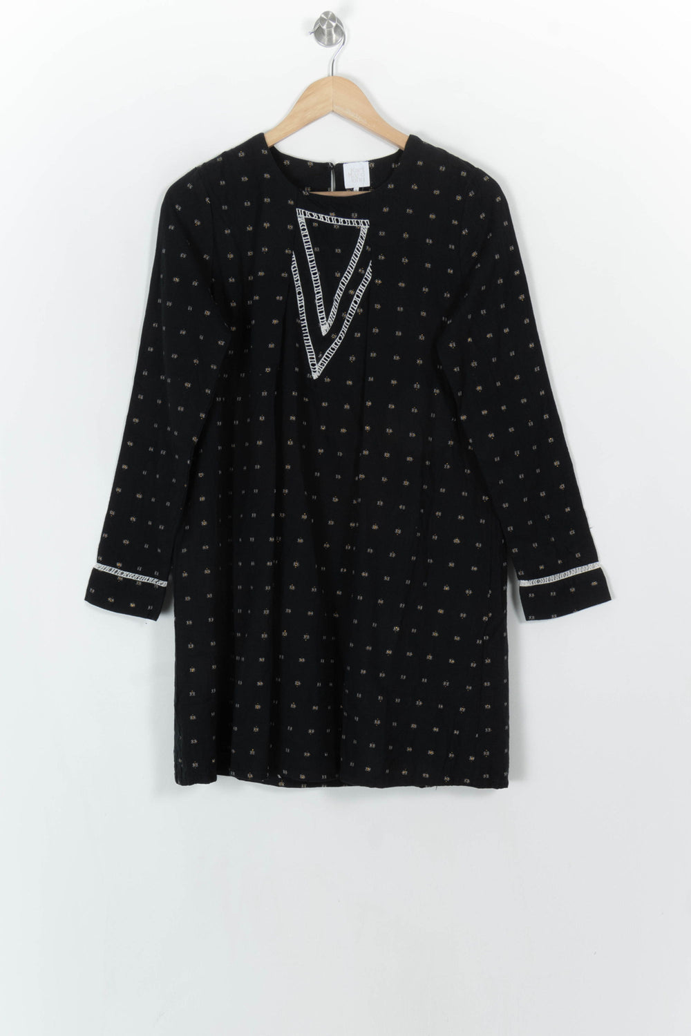 Robe Droite Noire et Blanche - Taille S/36 de la marque Karl Marc John | PARAD120800 - Vendu par Paradigme - Image 2