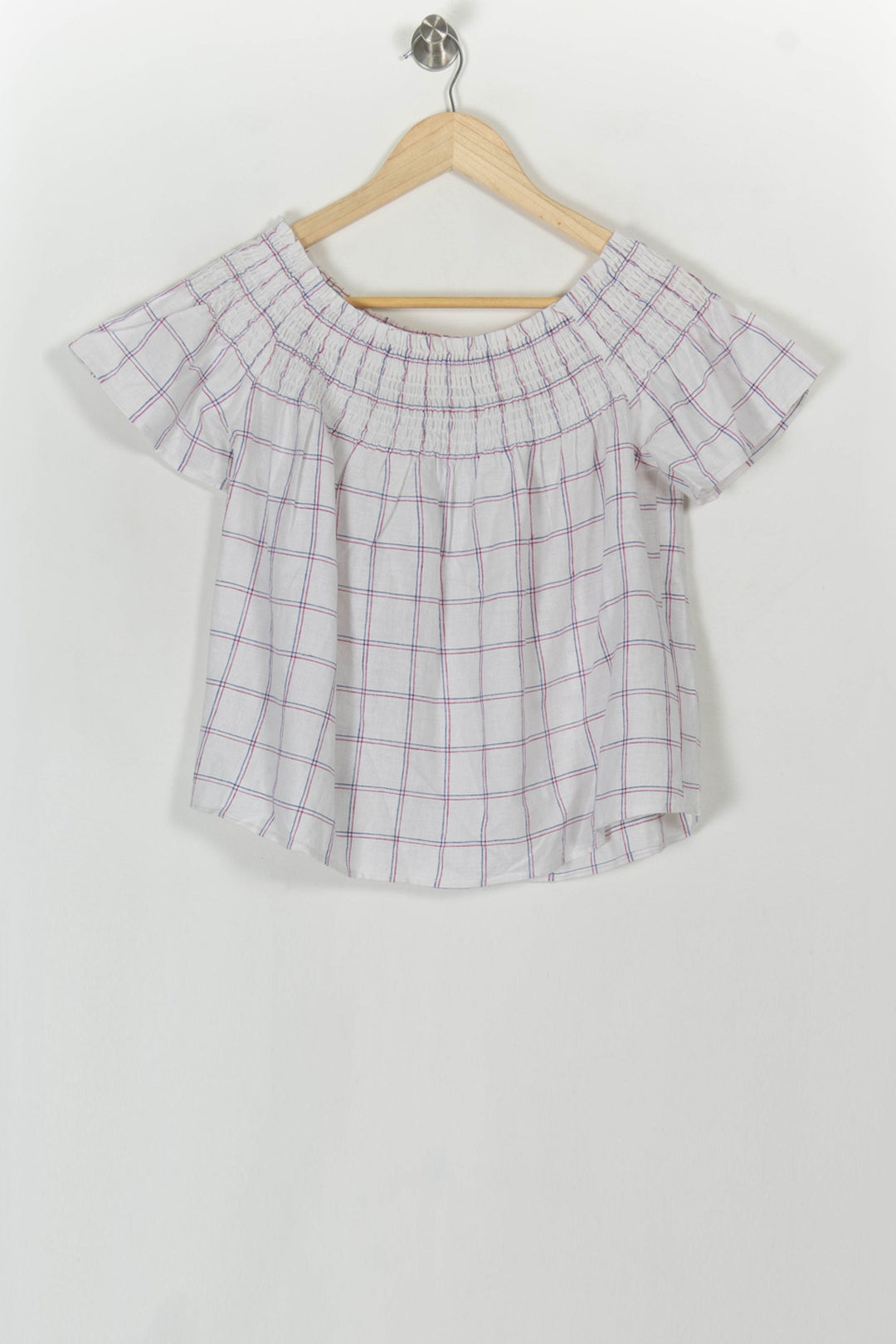 Blouse Blanc et Violet - Taille XS/34 de la marque Karl Marc John | PARAD120801 - Vendu par Paradigme - Image 2