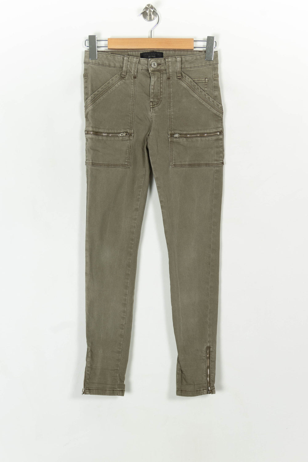 Pantalon Cargo Vert - Taille XS/34 de la marque IKKS | PARAD120811 - Vendu par Paradigme - Image 2