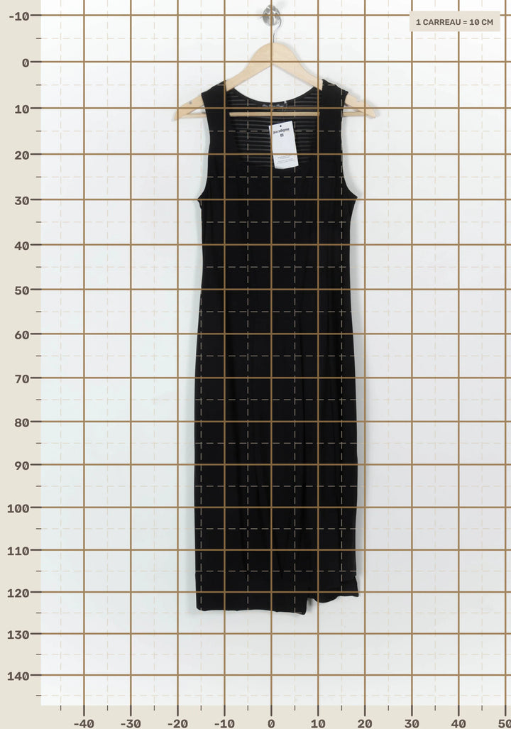 Robe Longue Noire - Taille XL/42 de la marque Bleu Blanc Rouge | PARAD120815 - Vendu par Paradigme - Image 4