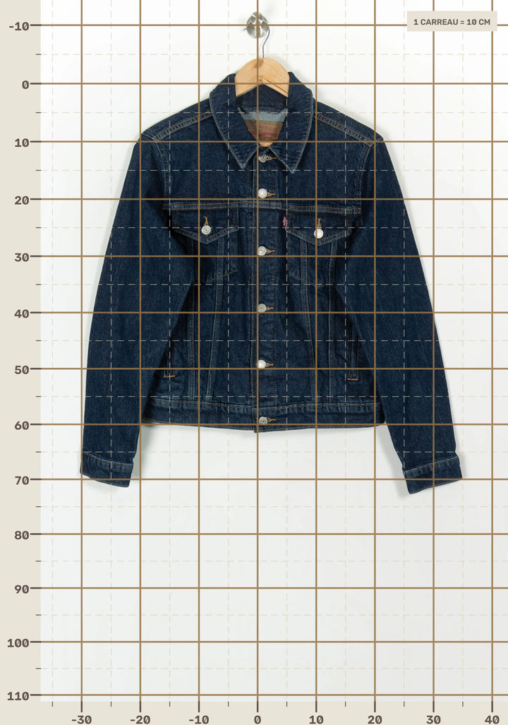 Veste en jean bleue - Taille XL/42 de la marque Levi&